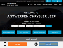 Tablet Screenshot of antwerpencj.com